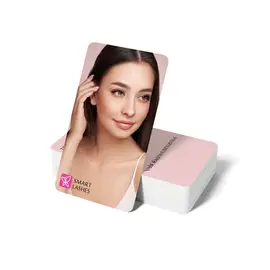 Vizitky s termínem doplnění řas - č. 6 - 100 ks | Smart Lashes