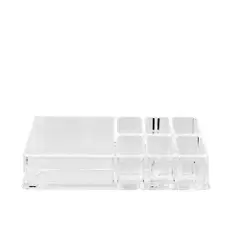 Acrylic cosmetic organizer