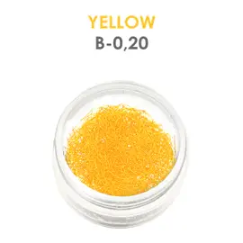 Gelbe Wimpern - 1g - B - 0.20 mm