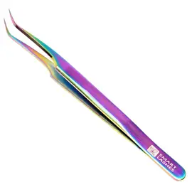 Tweezers type C - 12 cm - rainbow | Smart Lashes