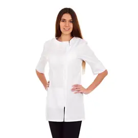 Tunică de înfrumusețare ELISA - alb | Smart Lashes