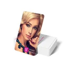 Vizitky s termínom doplnenia mihalníc č.3 - 100 ks | Smart Lashes