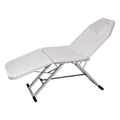 Klappbare Kosmetikliege - weiß