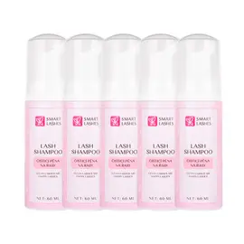Lash Shampoo - spumă de curățare a genelor - 5 bucăți | Smart Lashes