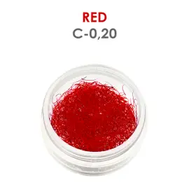 Rote Wimpern - 1g - C - 0.20 mm