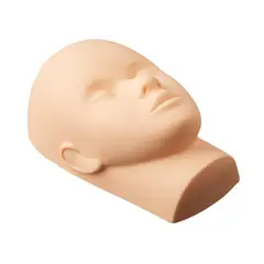 Cvičná hlava na tréning predlžovania mihalníc
