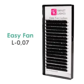 Easy Fan - L - 0,07 | Smart Lashes