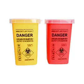 Container for contaminated supplies | Smart Lashes