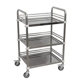 Mobilny stolik kosmetyczny - Medsteel - 3 półki | Smart Lashes