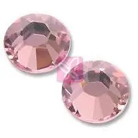 Kamínky na řasy - Light Rose - SS4 - 25 ks