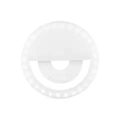 LED Selfie Ring Light - white