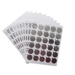 Aluminiové podložky pod lepidlo - 300 ks 