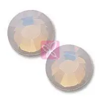 Pietre de stras pentru gene - White Opal - SS6 - 25 buc