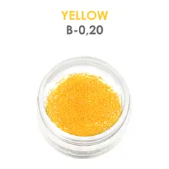 Yellow lashes - 1g - B - 0.20 mm