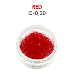 Červené riasy - 1g - C - 0.20 mm