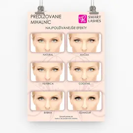 14. plagát do salónov - A3 | Smart Lashes