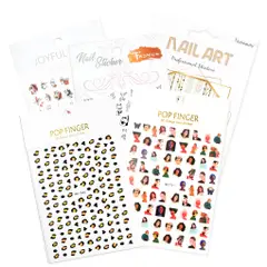 Nálepky na nehty - různé druhy 