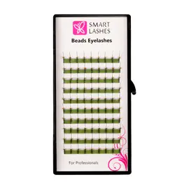 Beads Eyelashes GOLD - C - 0.20 mm x 13 mm | Smart Lashes