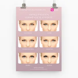 Plakát do salonu - A3 | Smart Lashes