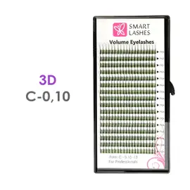 Trsy 3D - C - 0.10 mm | Smart Lashes