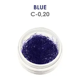 Blue lashes - 1g - C - 0.20 mm
