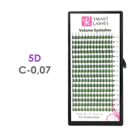 5D - C - 0.07 mm | Smart Lashes