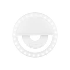 LED selfie svetlo - biele