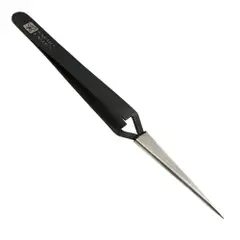 Tweezers type E - 12 cm - black