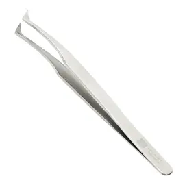 Pince à épiler type D - 12 cm - acier | Smart Lashes