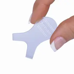 Comb Y - for lash lifting - clear - 1 piece