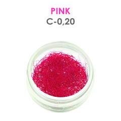 Pink lashes - 1g - C - 0.20 mm