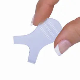 Peigne Y - pour le lifting des cils - transparent - 1 pièce