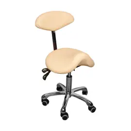 Stoel met zadel - crème | Smart Lashes