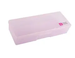 Plastové puzdro na pinzety - pink