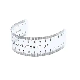 Plastic ruler for eyebrows measuring | Smart Lashes