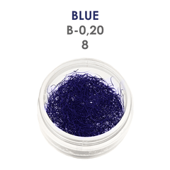 Modré mihalnice - 1g - B - 0,20 mm x 8 mm