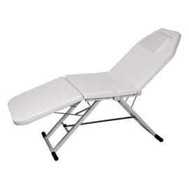 Skládací kosmetické lehátko - bílé | Smart Lashes