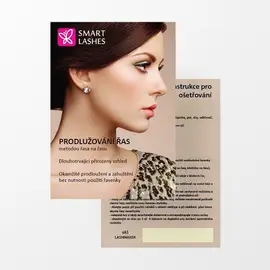 Leták pro zákaznice - A6 - 1 ks | Smart Lashes