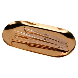 Edelstahltablett für Werkzeuge - Gold | Smart Lashes
