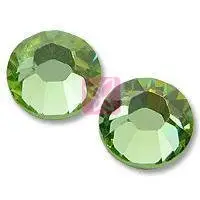 Cyrkonie na rzęsy - Peridot - SS5 - 25 sztuk | Smart Lashes