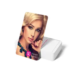 Vizitky s termínem doplnění řas - č. 3 - 100 ks | Smart Lashes