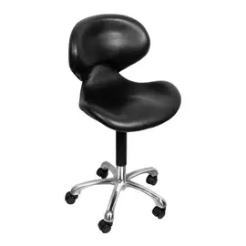 Fotel kosmetyczny - Penelope - czarny