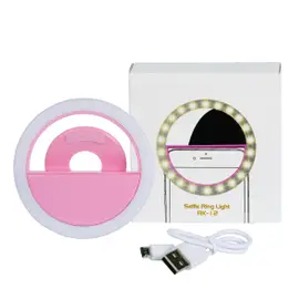 LED selfie svetlo - ružové | Smart Lashes