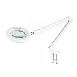 Kozmetická lampa s lupou 5D s úchytom na stôl