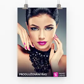 18. plakát do salonu - A3 | Smart Lashes