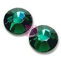 Rhinestone for eyelashes - Emerald - SS6 - 25 pcs