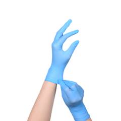 Nitrilové rukavice - modré - 100 ks
