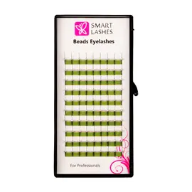 Beads Eyelashes SILVER - C - 0,20 мм x 13 мм - 10 линий | Smart Lashes