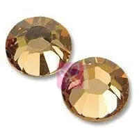 Strass för ögonfransar - Light Topaz - SS6 - 25 st | Smart Lashes