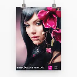 1. plagát do salónov - A1 | Smart Lashes